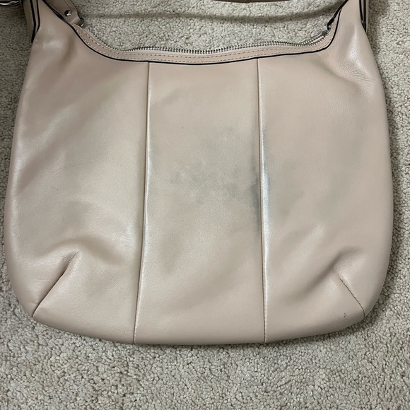 Coach Woven Leather Crossbody - Picture 5 of 7